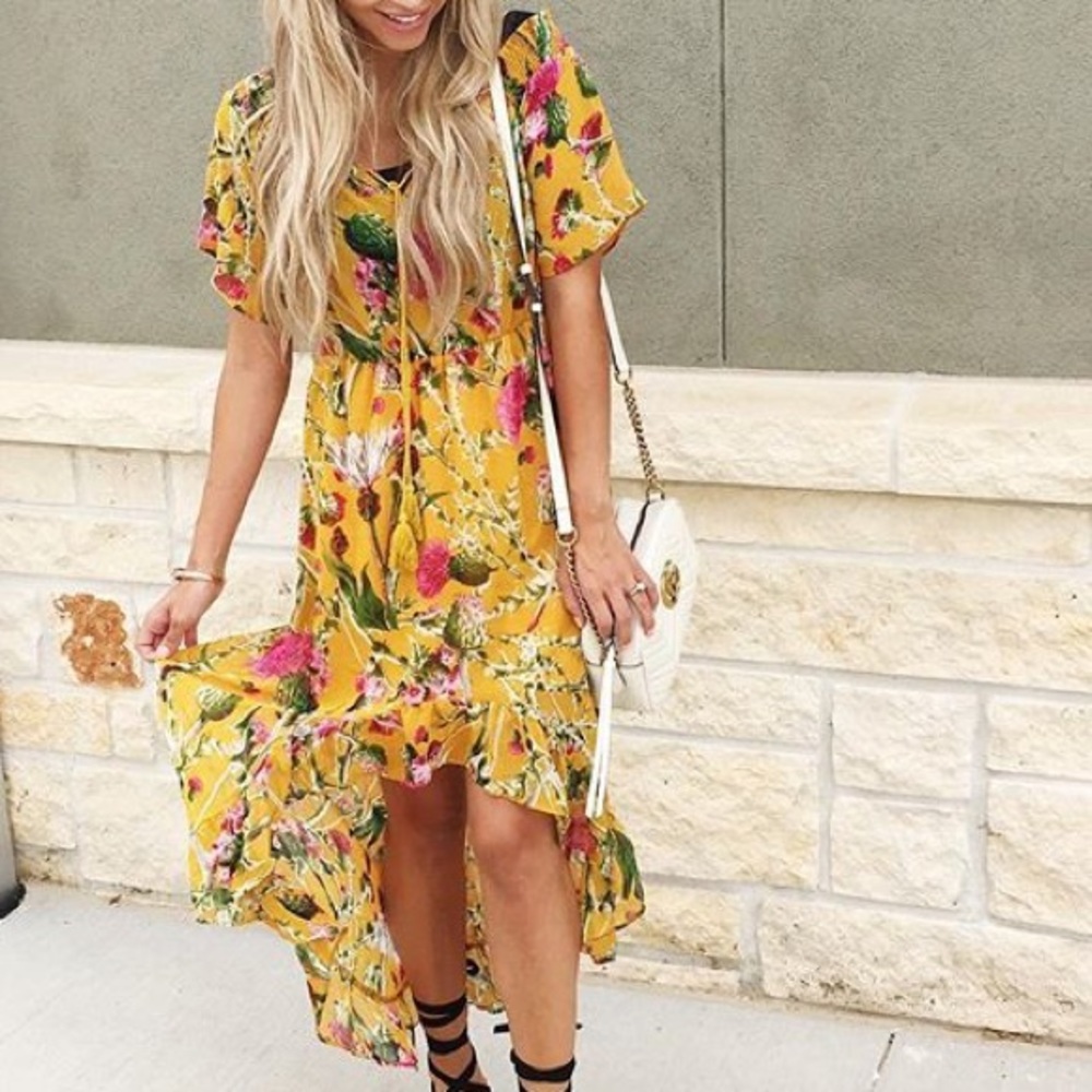 *NWT* Boho off the shoulder dress
